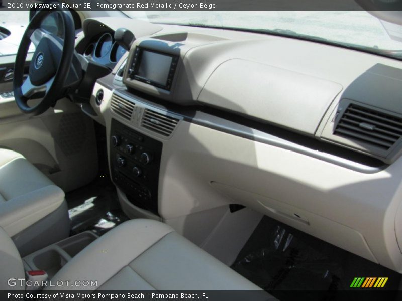 Pomegranate Red Metallic / Ceylon Beige 2010 Volkswagen Routan SE