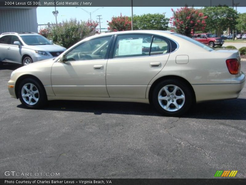 Mystic Gold Metallic / Ivory 2004 Lexus GS 300