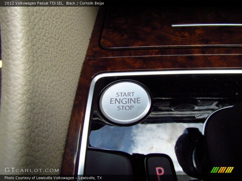 Black / Cornsilk Beige 2012 Volkswagen Passat TDI SEL