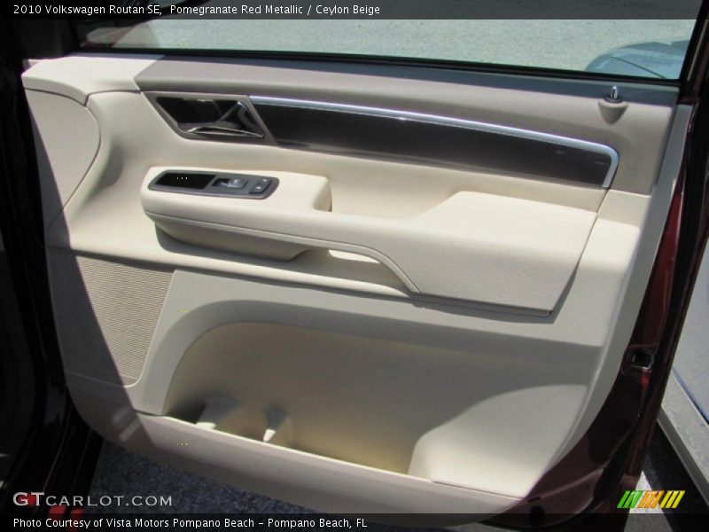 Pomegranate Red Metallic / Ceylon Beige 2010 Volkswagen Routan SE