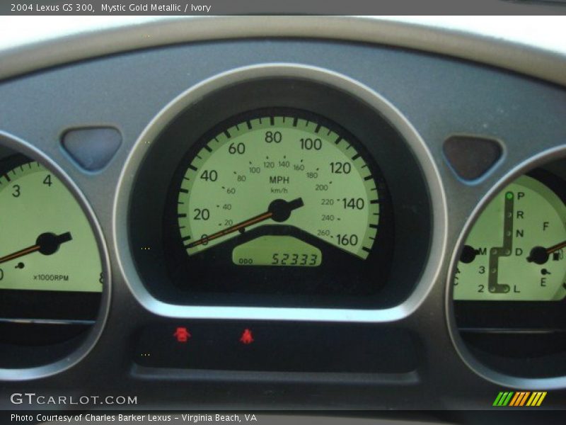  2004 GS 300 300 Gauges