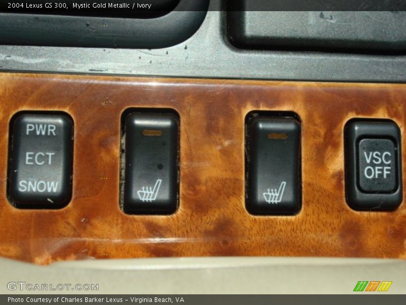 Mystic Gold Metallic / Ivory 2004 Lexus GS 300