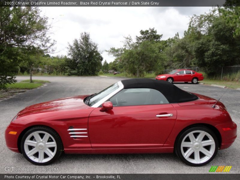  2005 Crossfire Limited Roadster Blaze Red Crystal Pearlcoat