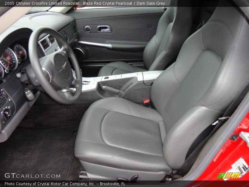  2005 Crossfire Limited Roadster Dark Slate Grey Interior