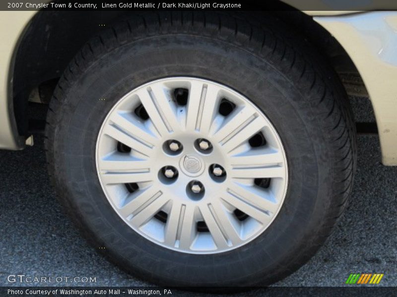 Linen Gold Metallic / Dark Khaki/Light Graystone 2007 Chrysler Town & Country