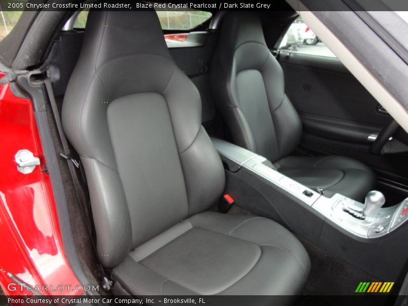  2005 Crossfire Limited Roadster Dark Slate Grey Interior