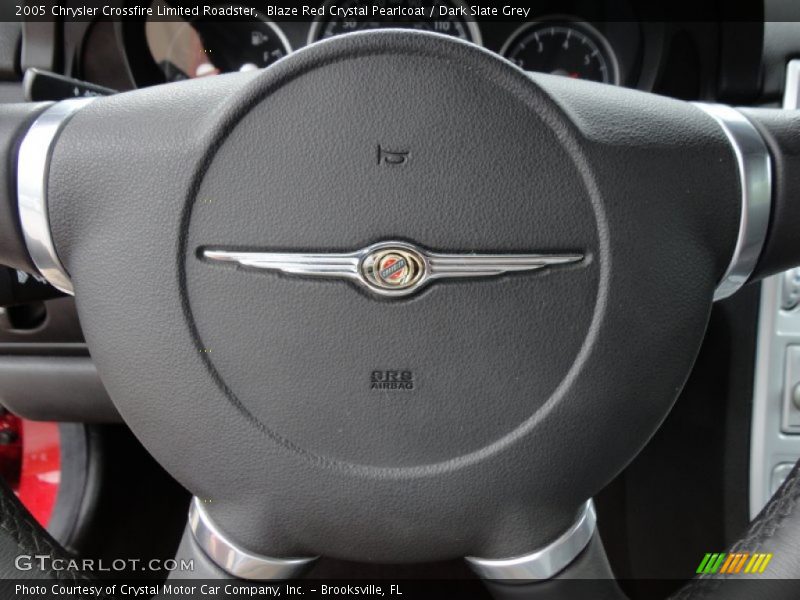 Blaze Red Crystal Pearlcoat / Dark Slate Grey 2005 Chrysler Crossfire Limited Roadster