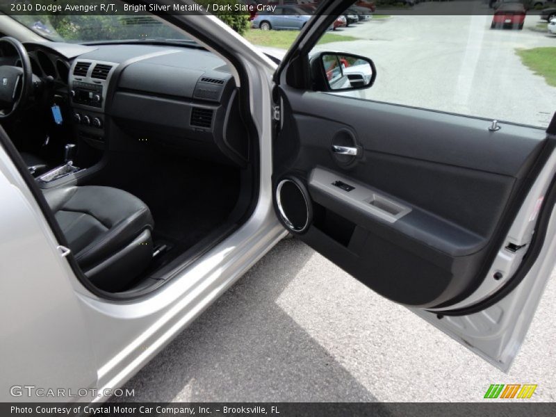 Bright Silver Metallic / Dark Slate Gray 2010 Dodge Avenger R/T