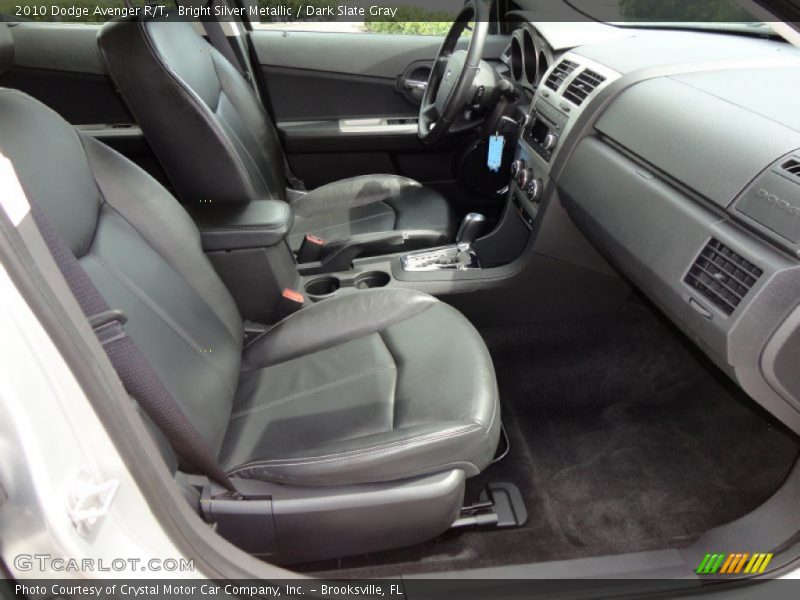 Bright Silver Metallic / Dark Slate Gray 2010 Dodge Avenger R/T