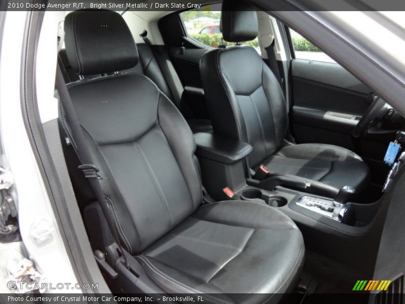 Bright Silver Metallic / Dark Slate Gray 2010 Dodge Avenger R/T