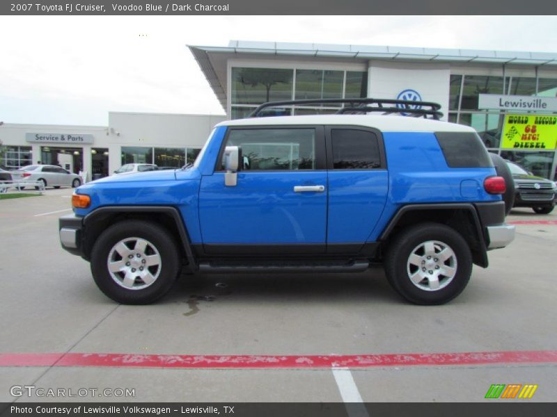 Voodoo Blue / Dark Charcoal 2007 Toyota FJ Cruiser
