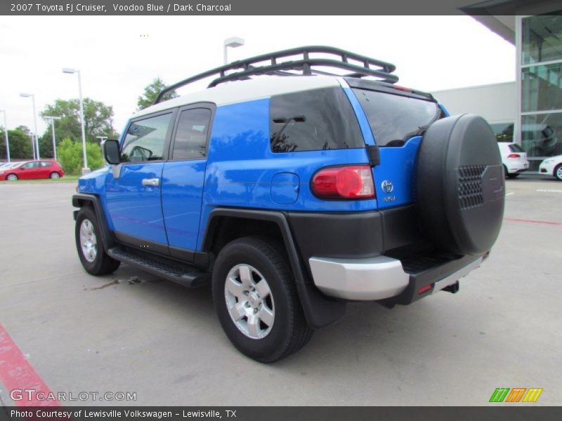 Voodoo Blue / Dark Charcoal 2007 Toyota FJ Cruiser