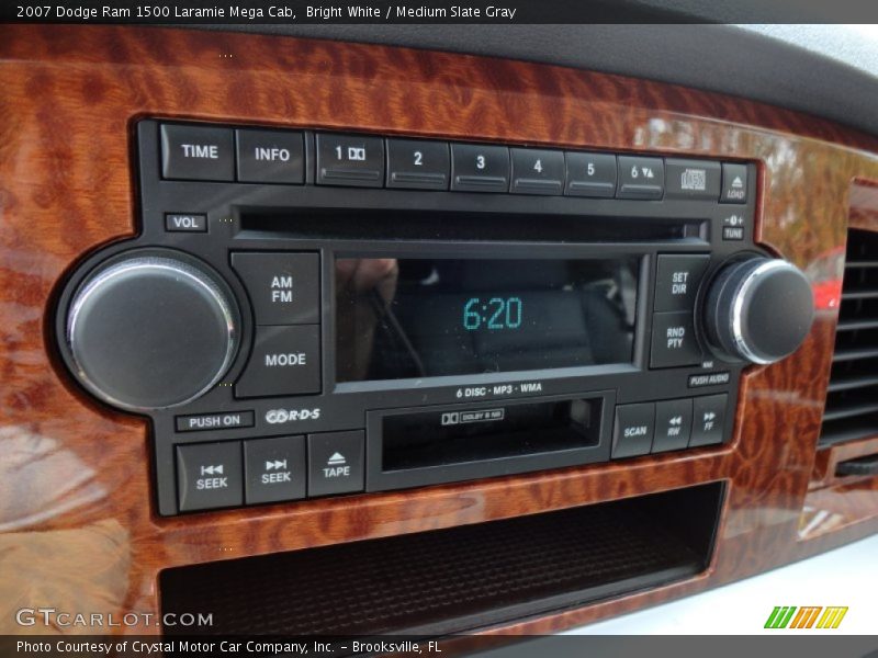 Controls of 2007 Ram 1500 Laramie Mega Cab