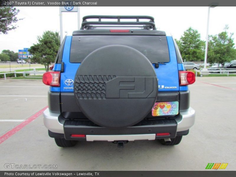 Voodoo Blue / Dark Charcoal 2007 Toyota FJ Cruiser