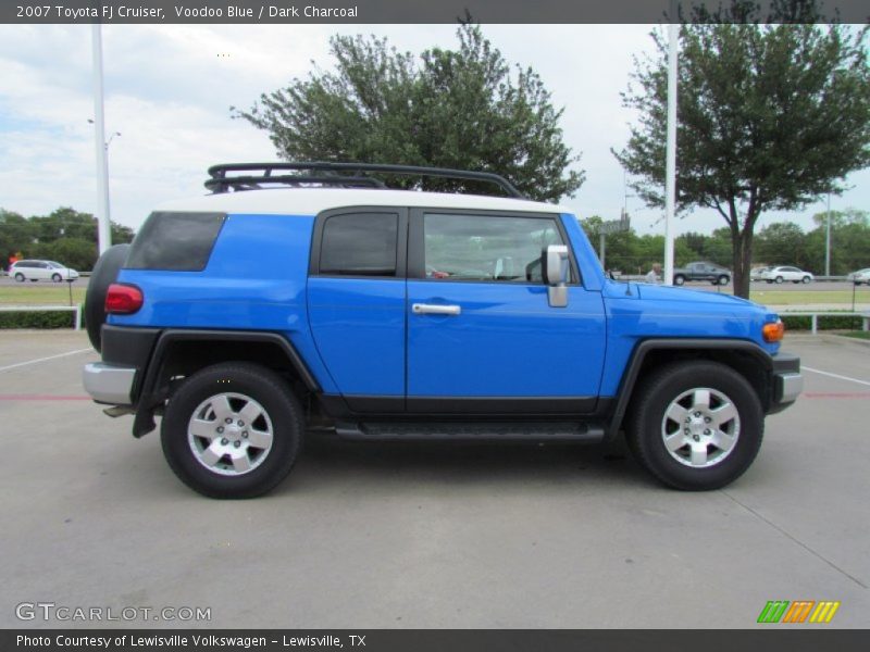 Voodoo Blue / Dark Charcoal 2007 Toyota FJ Cruiser