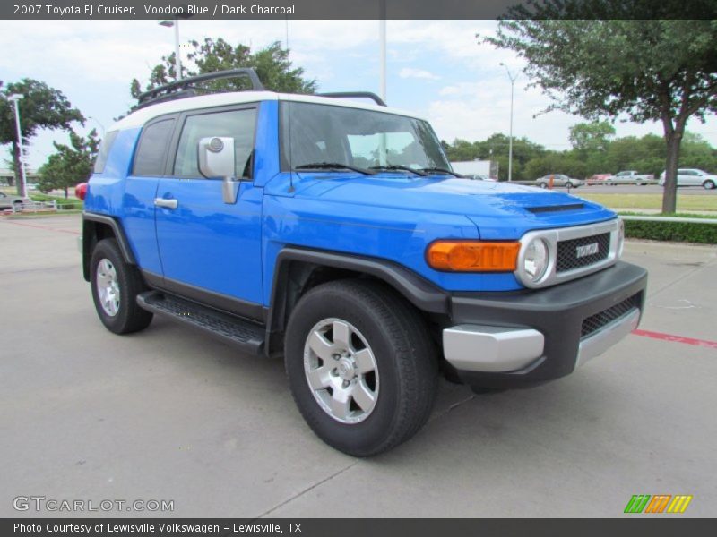 Voodoo Blue / Dark Charcoal 2007 Toyota FJ Cruiser