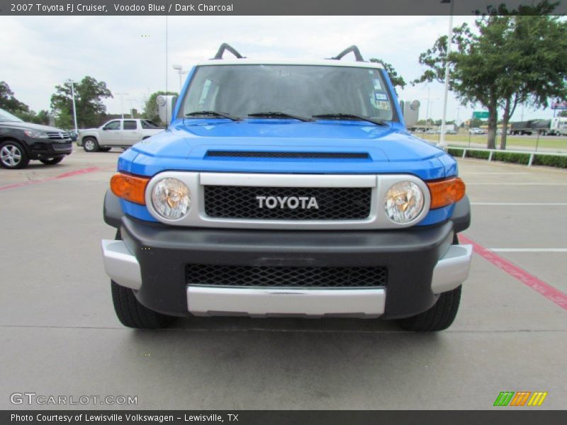 Voodoo Blue / Dark Charcoal 2007 Toyota FJ Cruiser