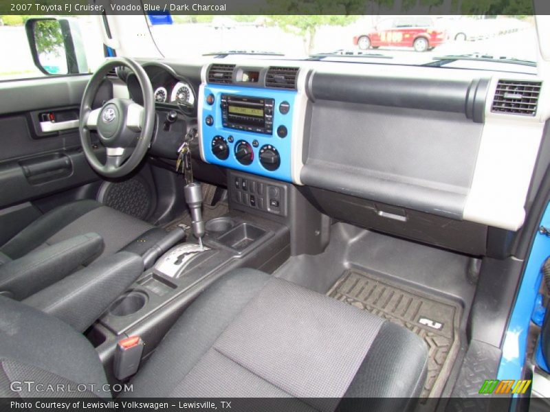 Voodoo Blue / Dark Charcoal 2007 Toyota FJ Cruiser
