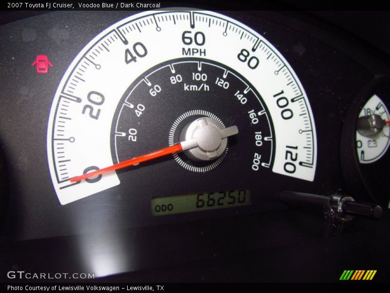Voodoo Blue / Dark Charcoal 2007 Toyota FJ Cruiser