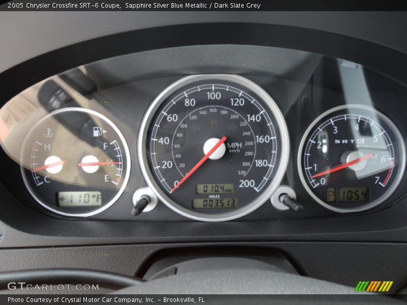  2005 Crossfire SRT-6 Coupe SRT-6 Coupe Gauges