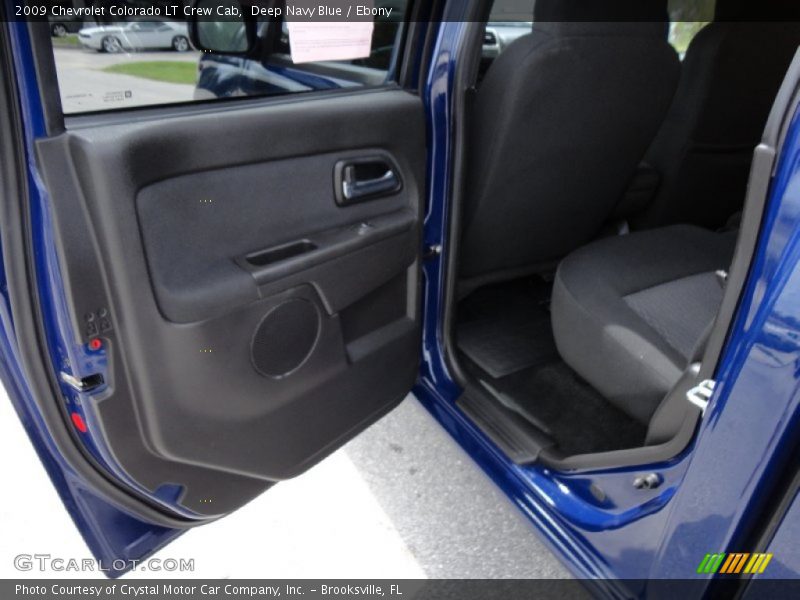 Deep Navy Blue / Ebony 2009 Chevrolet Colorado LT Crew Cab