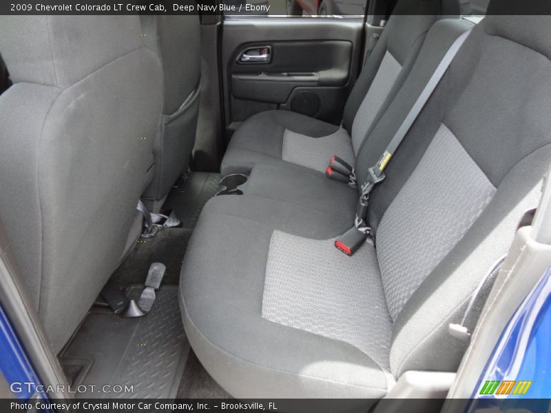  2009 Colorado LT Crew Cab Ebony Interior