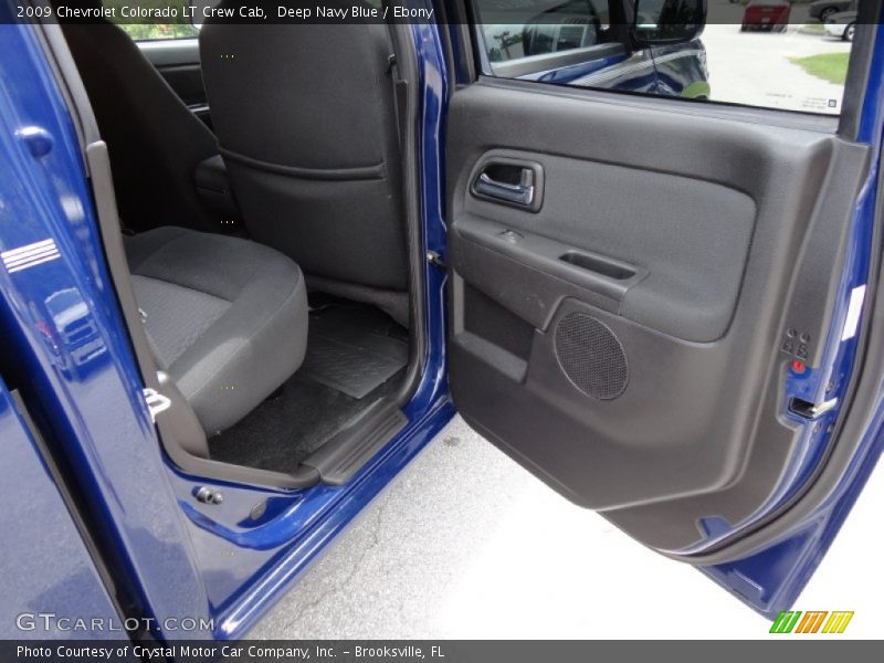 Deep Navy Blue / Ebony 2009 Chevrolet Colorado LT Crew Cab