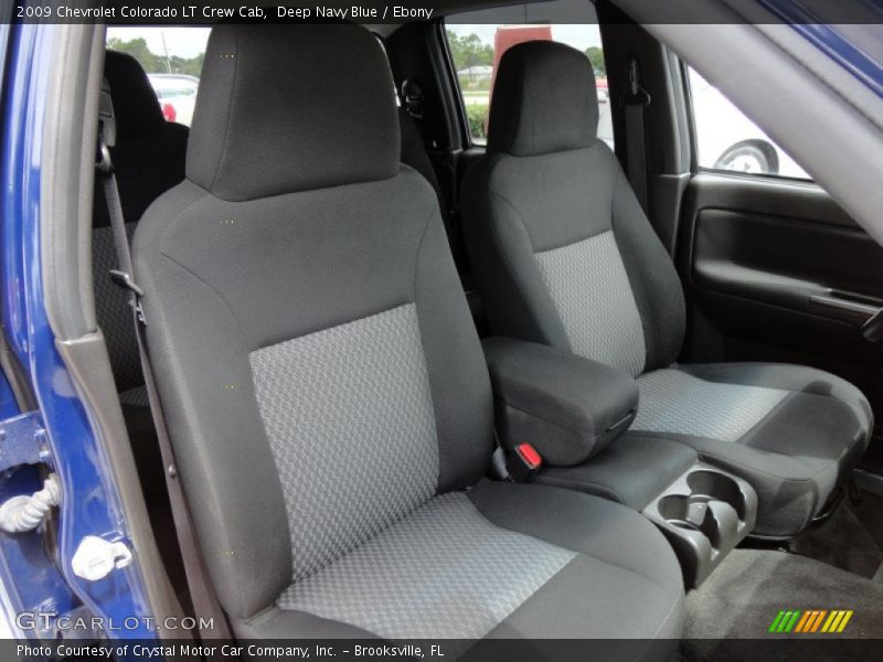  2009 Colorado LT Crew Cab Ebony Interior