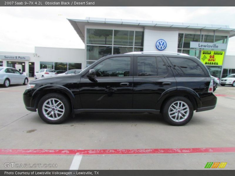 Obsidian Black / Desert Sand 2007 Saab 9-7X 4.2i