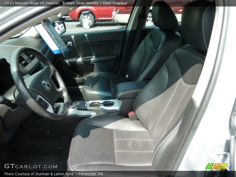 Brilliant Silver Metallic / Dark Charcoal 2010 Mercury Milan V6 Premier