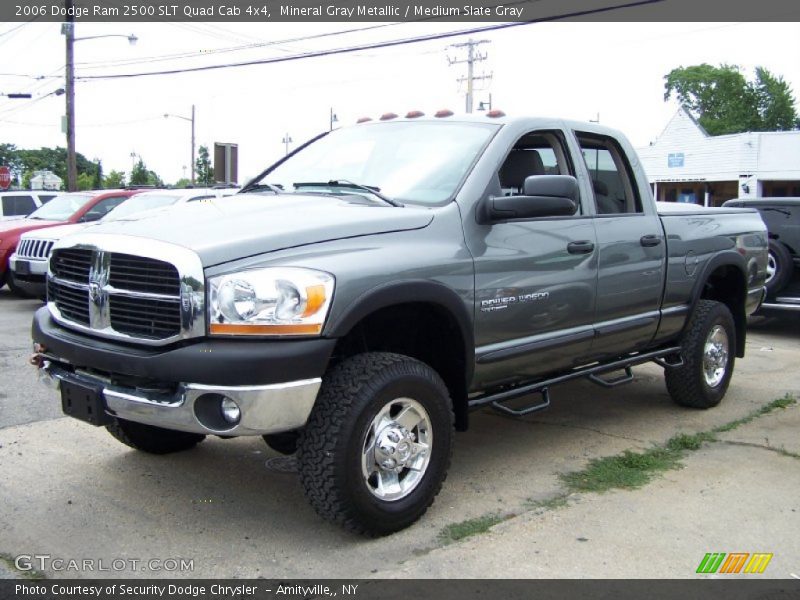 Mineral Gray Metallic / Medium Slate Gray 2006 Dodge Ram 2500 SLT Quad Cab 4x4