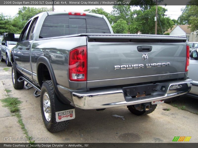 Mineral Gray Metallic / Medium Slate Gray 2006 Dodge Ram 2500 SLT Quad Cab 4x4