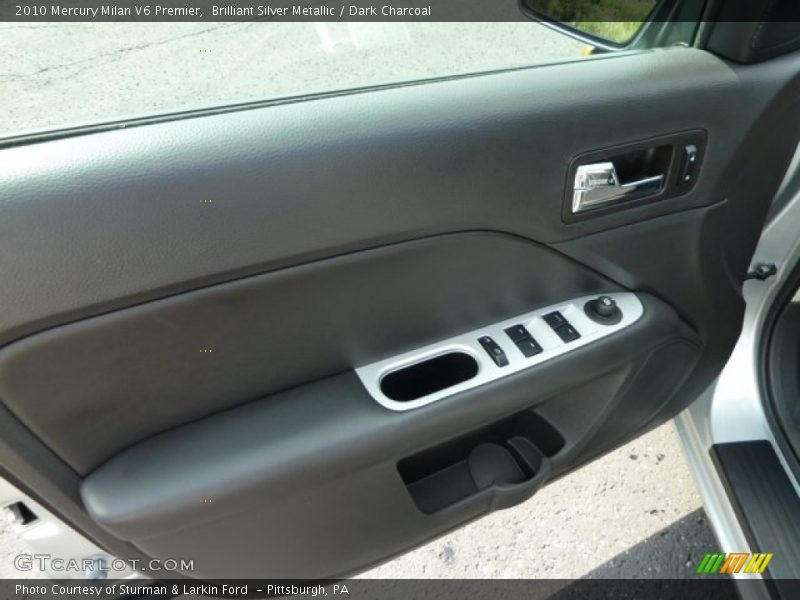 Brilliant Silver Metallic / Dark Charcoal 2010 Mercury Milan V6 Premier