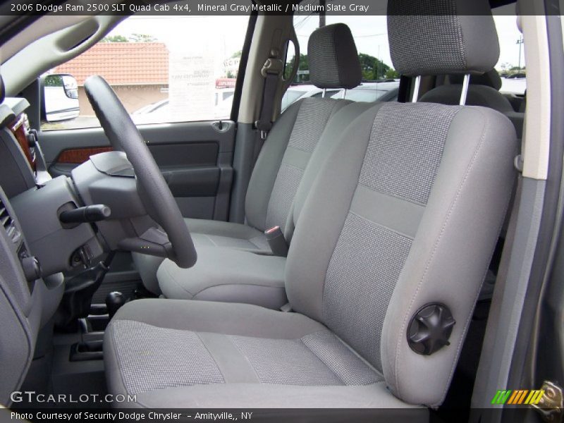 Mineral Gray Metallic / Medium Slate Gray 2006 Dodge Ram 2500 SLT Quad Cab 4x4
