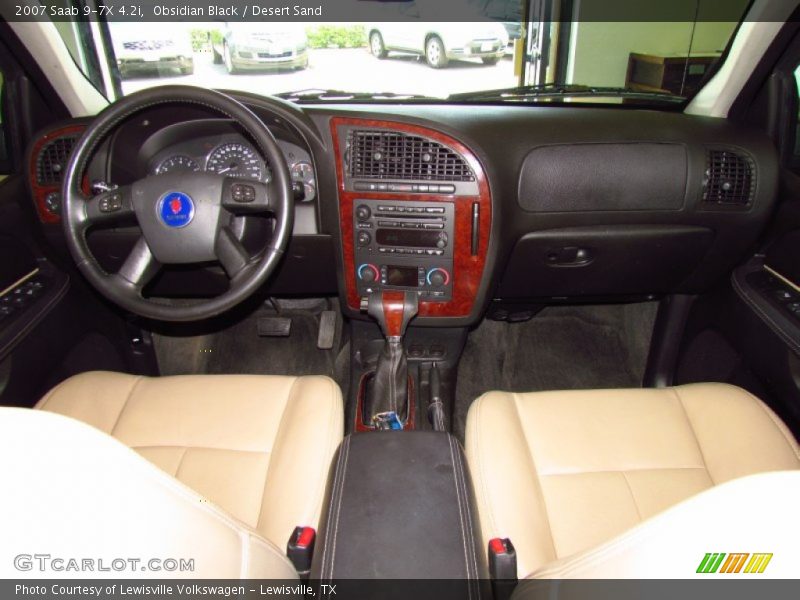 Dashboard of 2007 9-7X 4.2i