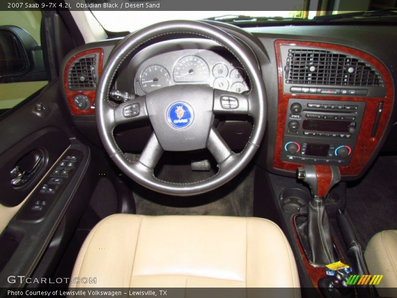 Obsidian Black / Desert Sand 2007 Saab 9-7X 4.2i