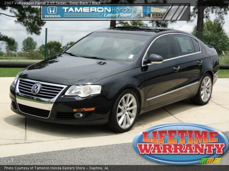 Deep Black / Black 2007 Volkswagen Passat 2.0T Sedan