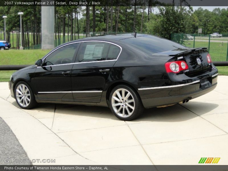 Deep Black / Black 2007 Volkswagen Passat 2.0T Sedan