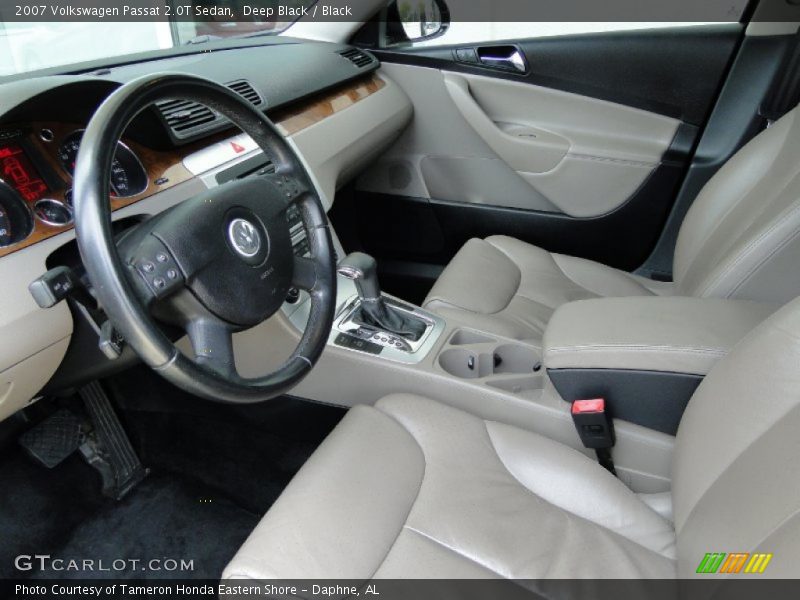  2007 Passat 2.0T Sedan Black Interior