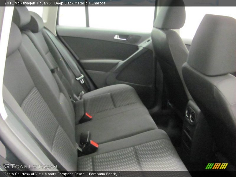 Deep Black Metallic / Charcoal 2011 Volkswagen Tiguan S