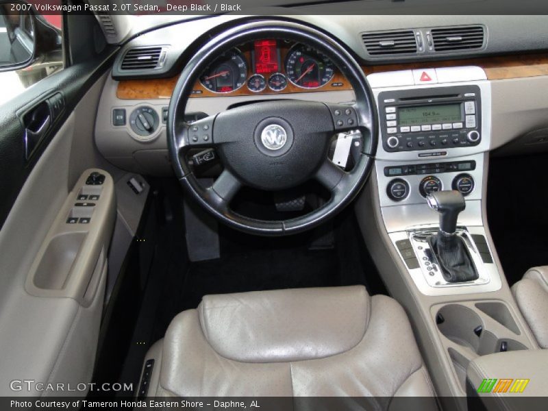  2007 Passat 2.0T Sedan Black Interior