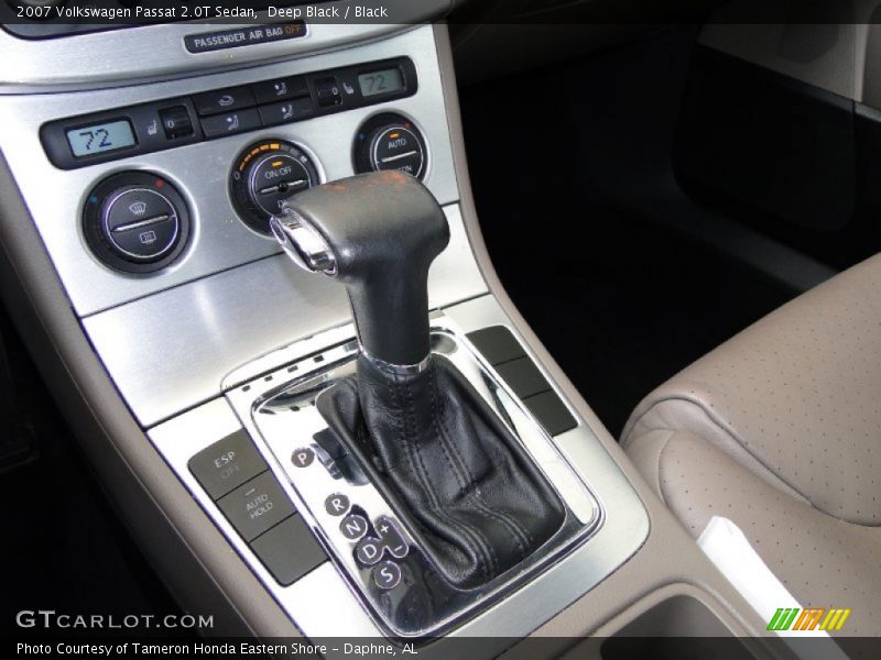  2007 Passat 2.0T Sedan 6 Speed Tiptronic Automatic Shifter