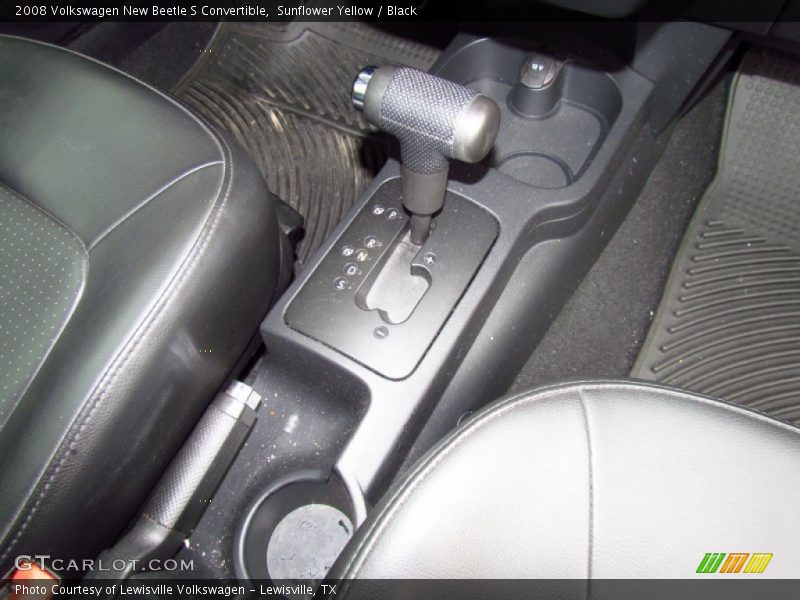Sunflower Yellow / Black 2008 Volkswagen New Beetle S Convertible
