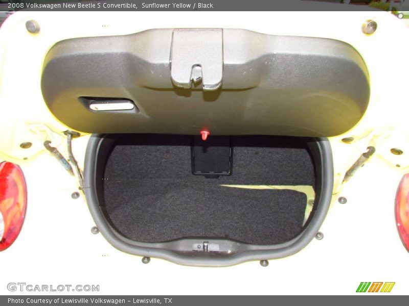 Sunflower Yellow / Black 2008 Volkswagen New Beetle S Convertible
