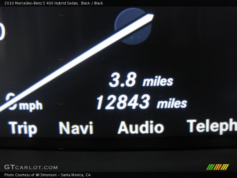 Black / Black 2010 Mercedes-Benz S 400 Hybrid Sedan