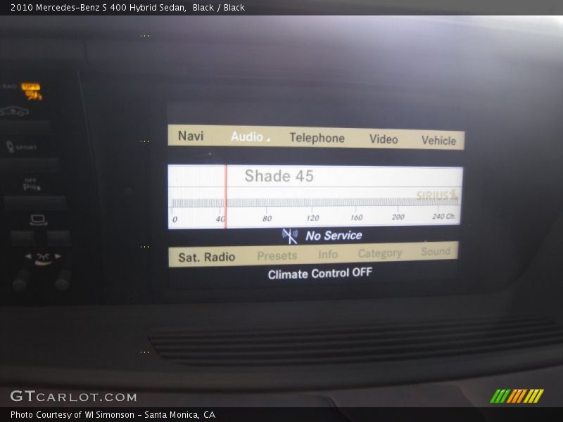 Black / Black 2010 Mercedes-Benz S 400 Hybrid Sedan