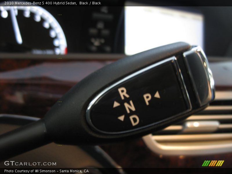 Black / Black 2010 Mercedes-Benz S 400 Hybrid Sedan
