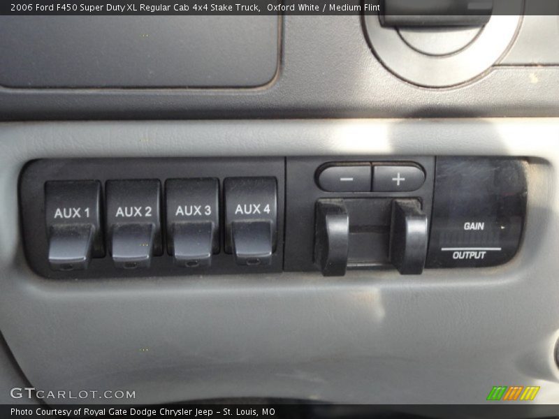 Controls of 2006 F450 Super Duty XL Regular Cab 4x4 Stake Truck