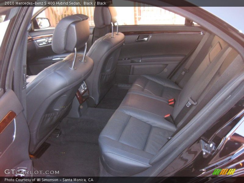 Black / Black 2010 Mercedes-Benz S 400 Hybrid Sedan