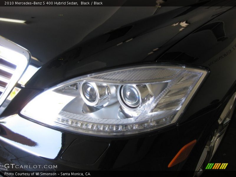 Black / Black 2010 Mercedes-Benz S 400 Hybrid Sedan
